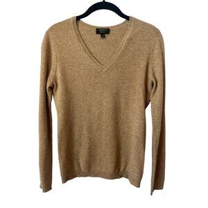 CHARTER CLUB LUXURY CASHMERE WOMENS V-NECK LONG SLEEVE SWEATER
